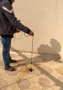 كش تسربات المياه بالبدائع